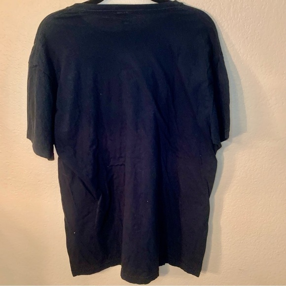 Superman T-Shirt XL Black 100% Cotton Red Superman Emblem Oversized Unisex - Picture 10 of 13